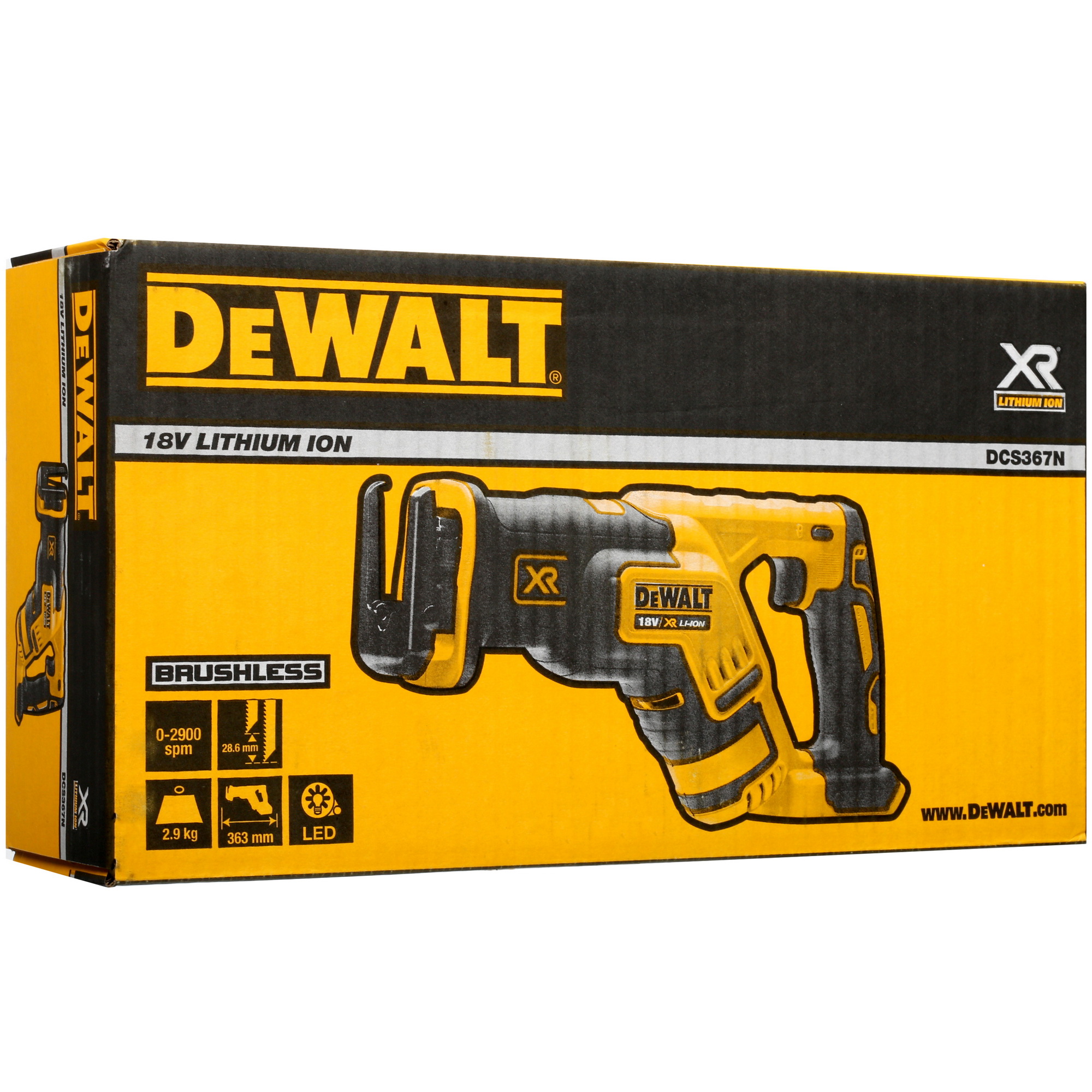 Сабельная пила DeWalt DCS367N XR FLEXVOLТ 18/54V  , Без ЗУ, Без АКБ 5443651 STDN-0014414 - Вид №7