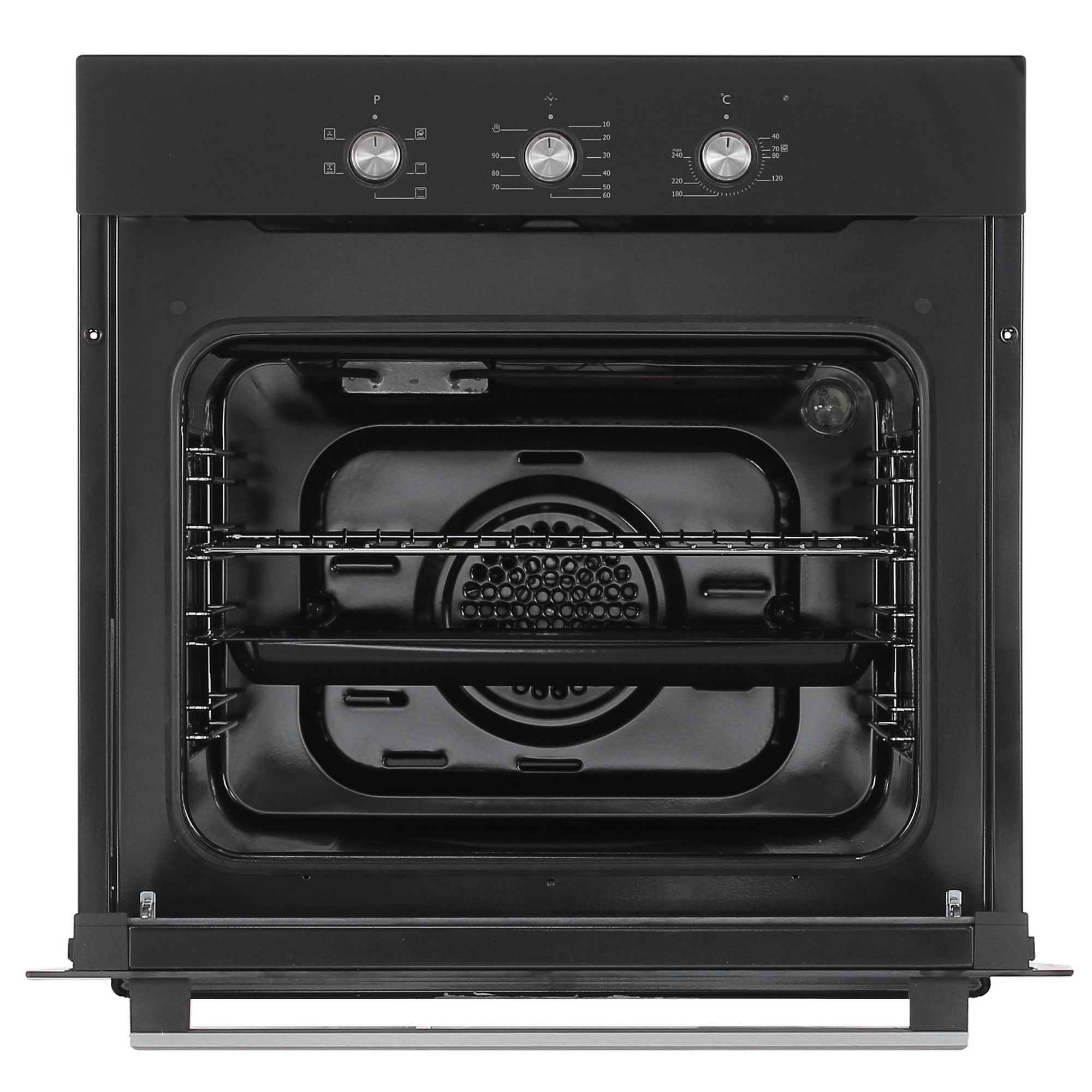 8186949 Электрический духовой шкаф Simfer B6ES16016 черный STDN-0015504 - Вид №6