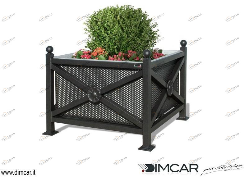 DIMCAR Кашпо металлическое для общественных мест Elite 950-r