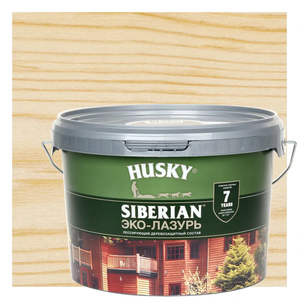 Husky Siberian Эко-лазурь для дерева - защита и натуральная текстура 84392168 STLM-0049150