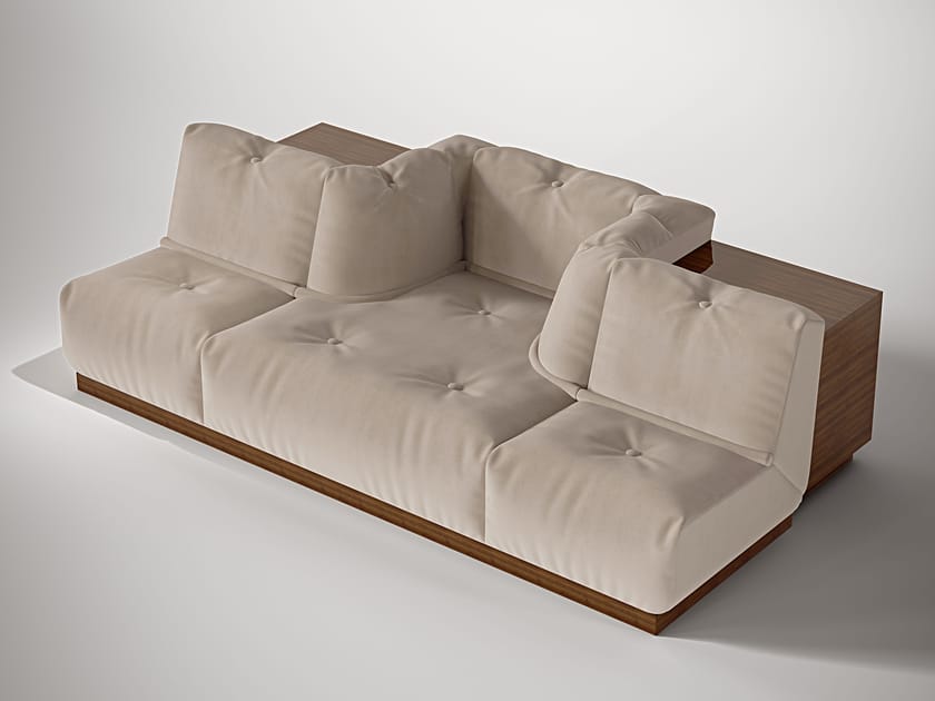 Бархатный диван с отсеком для хранения Roman & Co WINTHROP ARCH-00000204