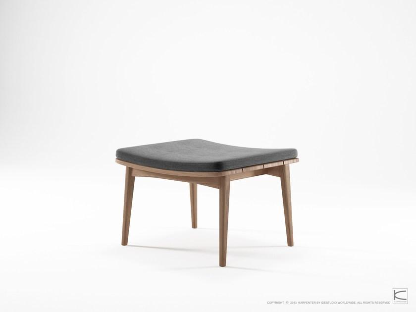 KARPENTER Низкий табурет из тика Grasshopper sun-id-1480454 - Вид №3