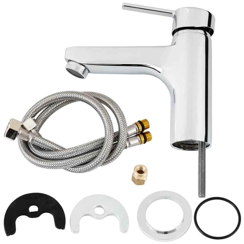 Смеситель для раковины Ideal Standard Idealstyle однорычажный статичный излив цвет хром 82640756 STLM-2047723 - Вид №2