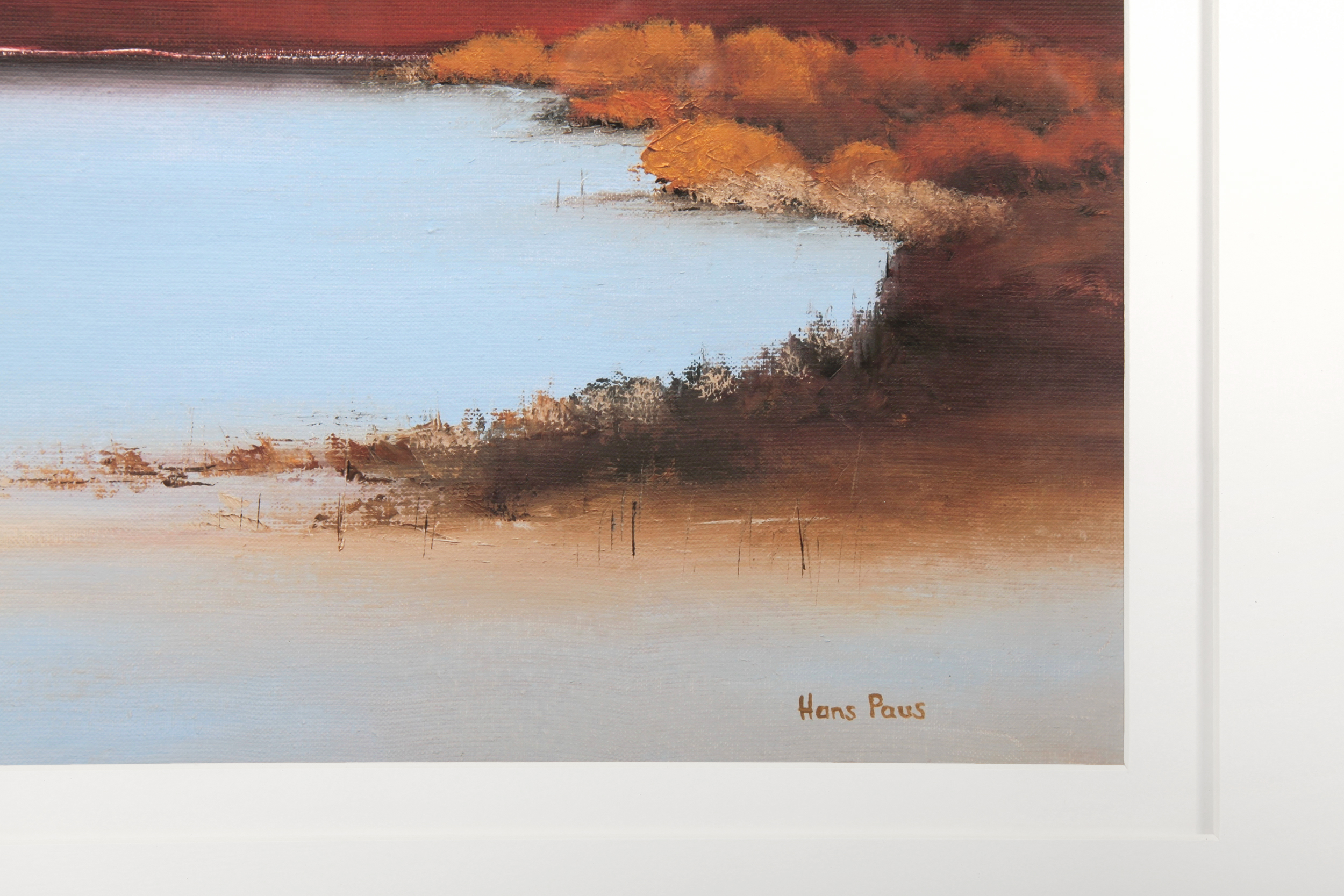 2000983161093 Постер Sunrise on the Shore COSMO RED  - Вид №1