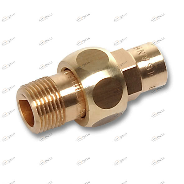 14331542 SANHA 4331G сгон ВП-НР, бронза, с плоским уплотнением 54x2 мм 