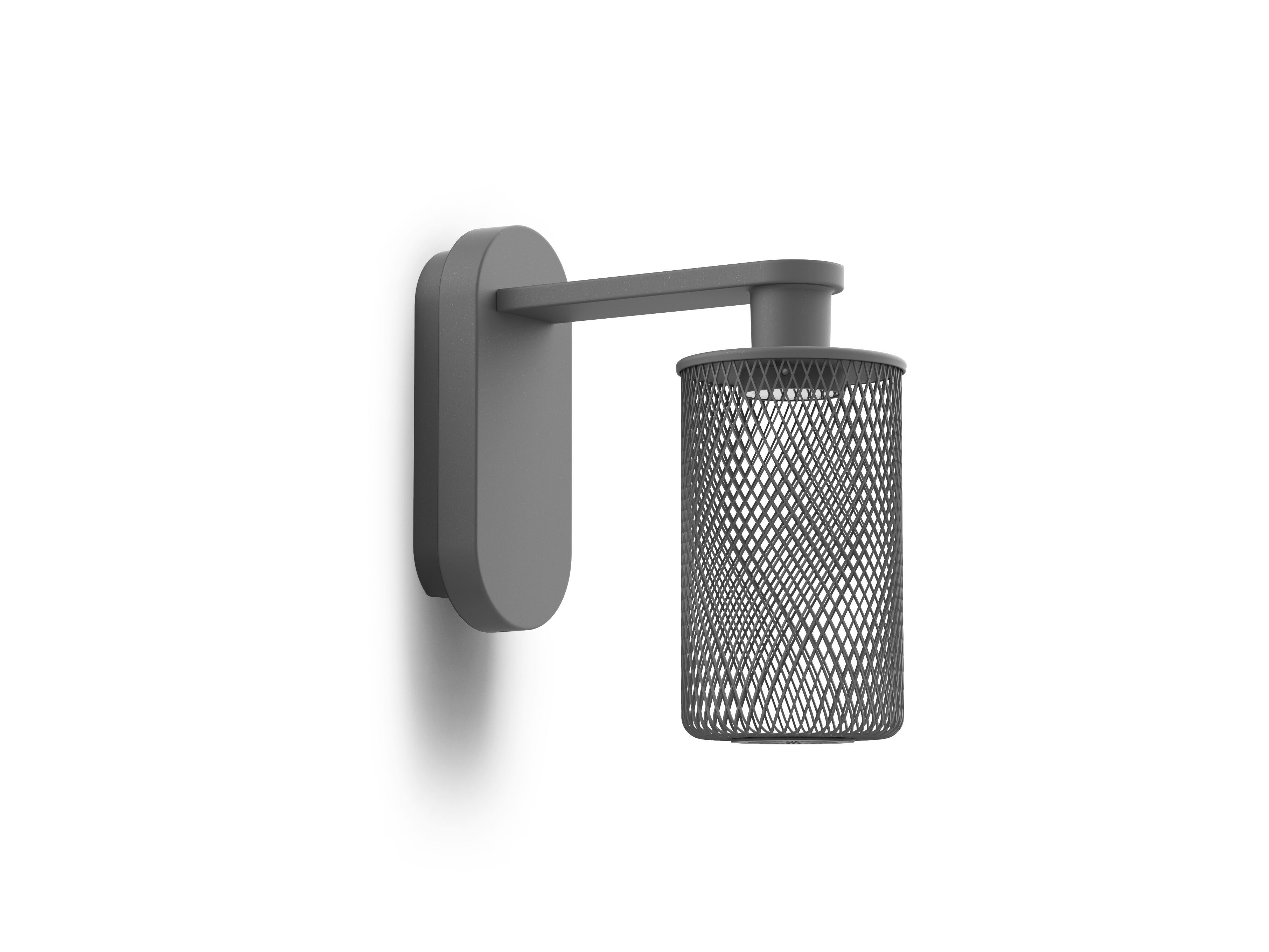 Алюминиевый и стальной светодиодный уличный настенный светильник Platek Astral Trellis ARCH-00089991