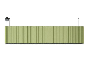 Рециркулированный пластичный акустический подвесной светильник