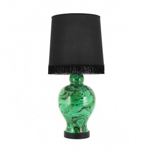 500313-90 ABHIKA НАСТОЛЬНЫЙ ЛАМПА CURVY H86 D40 BLACK