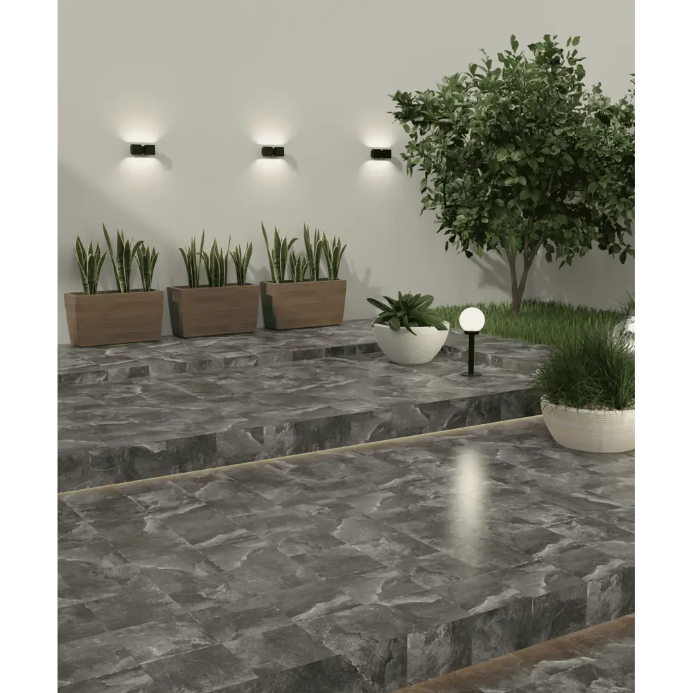 Керамин Касл Рок - клинкерная ступень с прямыми краями графитового оттенка 89411858 STLM-1572568 - Вид №5