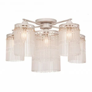 Потолочная люстра Silver Light Venezia 712.51.6 SILVER LIGHT VENEZIA WHITE 183429 Белый