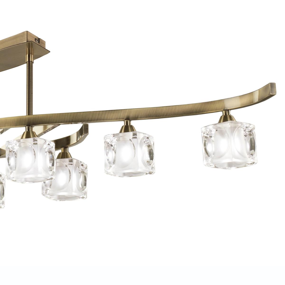 099694 Люстра потолочная MANTRA CUADRAX 0991 Mantra Cuadrax  - Вид №1