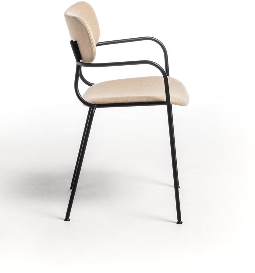 arrmet Стул из ткани с подлокотниками Kiyumi sun-id-1418863 - Вид №3