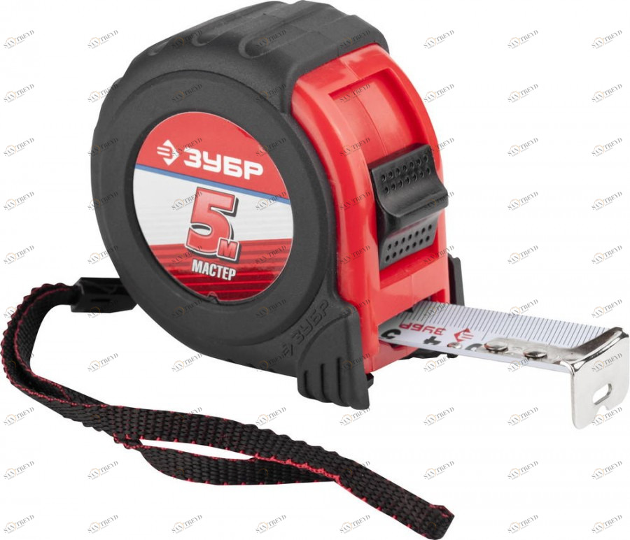 Рулетка Зубр Мастер 5мх19мм обрезиненный корпус 8245