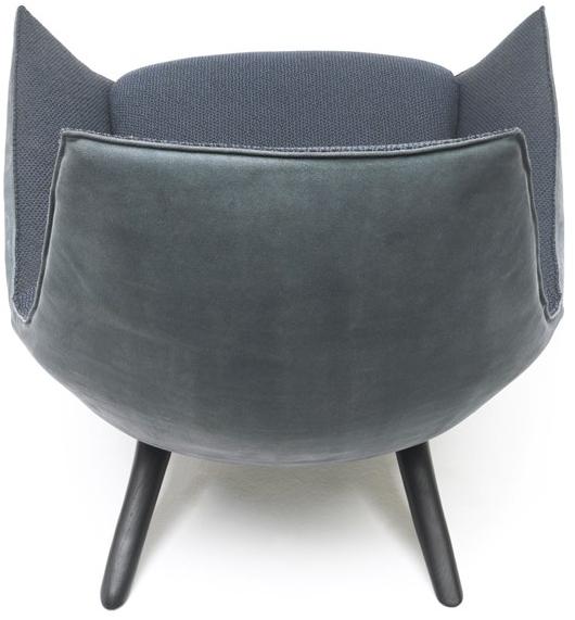 MisuraEmme Мягкое бархатное кресло с подлокотниками Atelier sun-id-1502205 - Вид №3