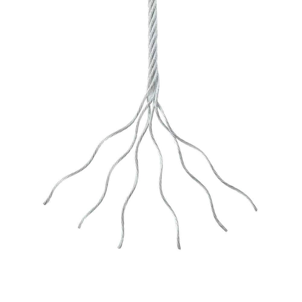 Трос Standers стальной оцинкованный DIN 3055 4 мм цвет серебро 10 м/уп STLM-2140398 - Вид №4