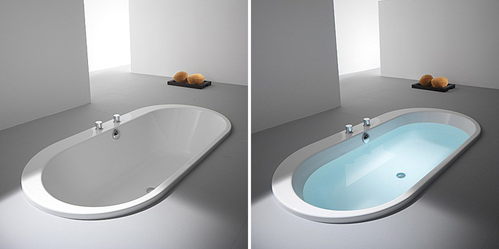 Ванна встраиваемая FOSTER 190 см с аэромассажной системой Deluxe HOESCH 6476 - Вид №1