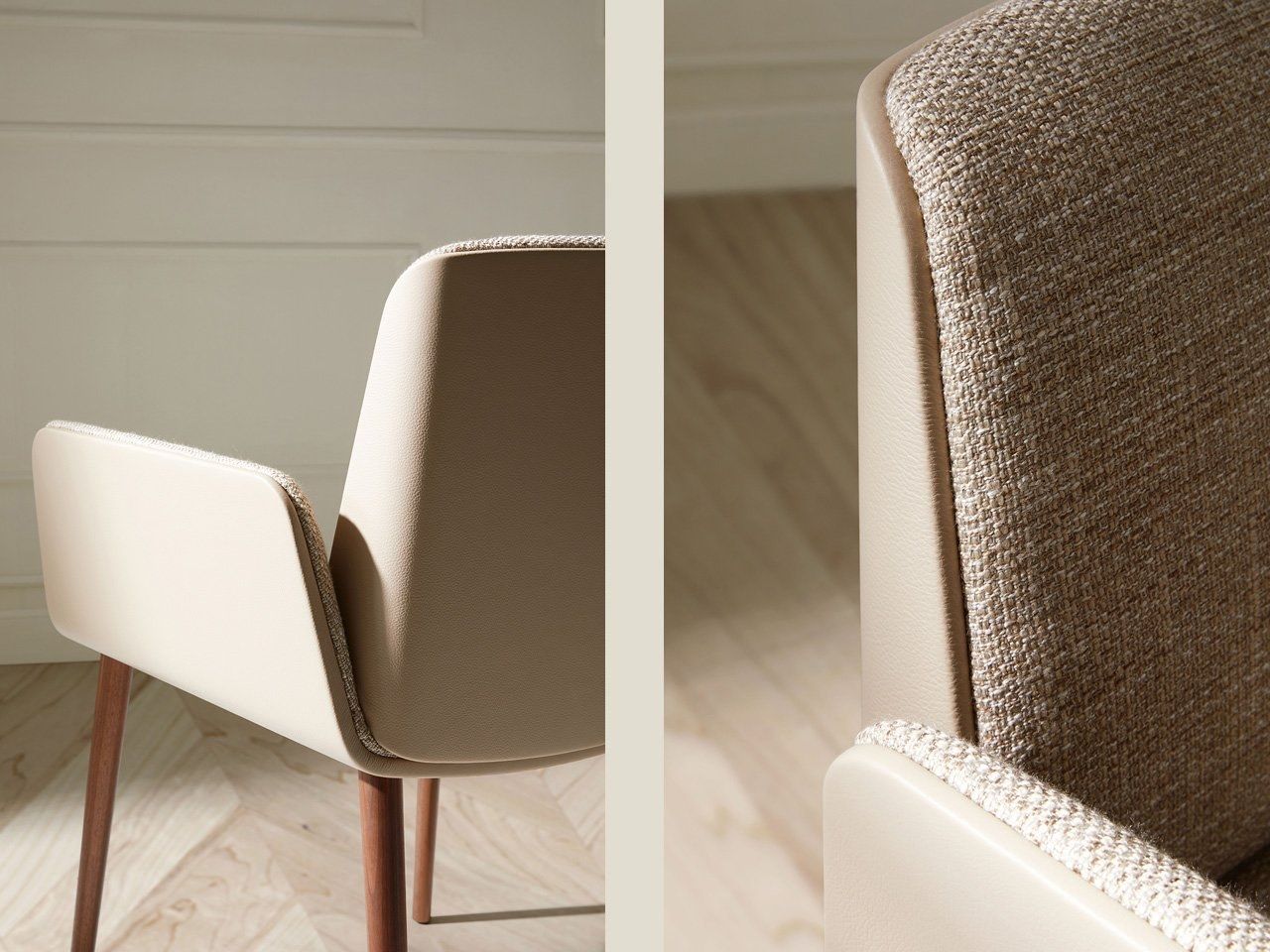 Мягкий тканевый стул с подлокотниками Punt HUG ARCH-00092567 - Вид №15