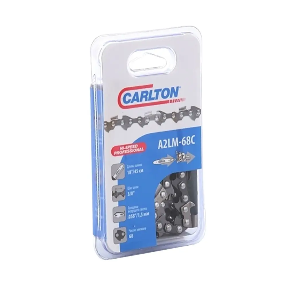Цепь пильная Carlton 68 звеньев, 3/8 дюйма, паз 1.5 мм 13999052 STLM-2000143  - Вид №1