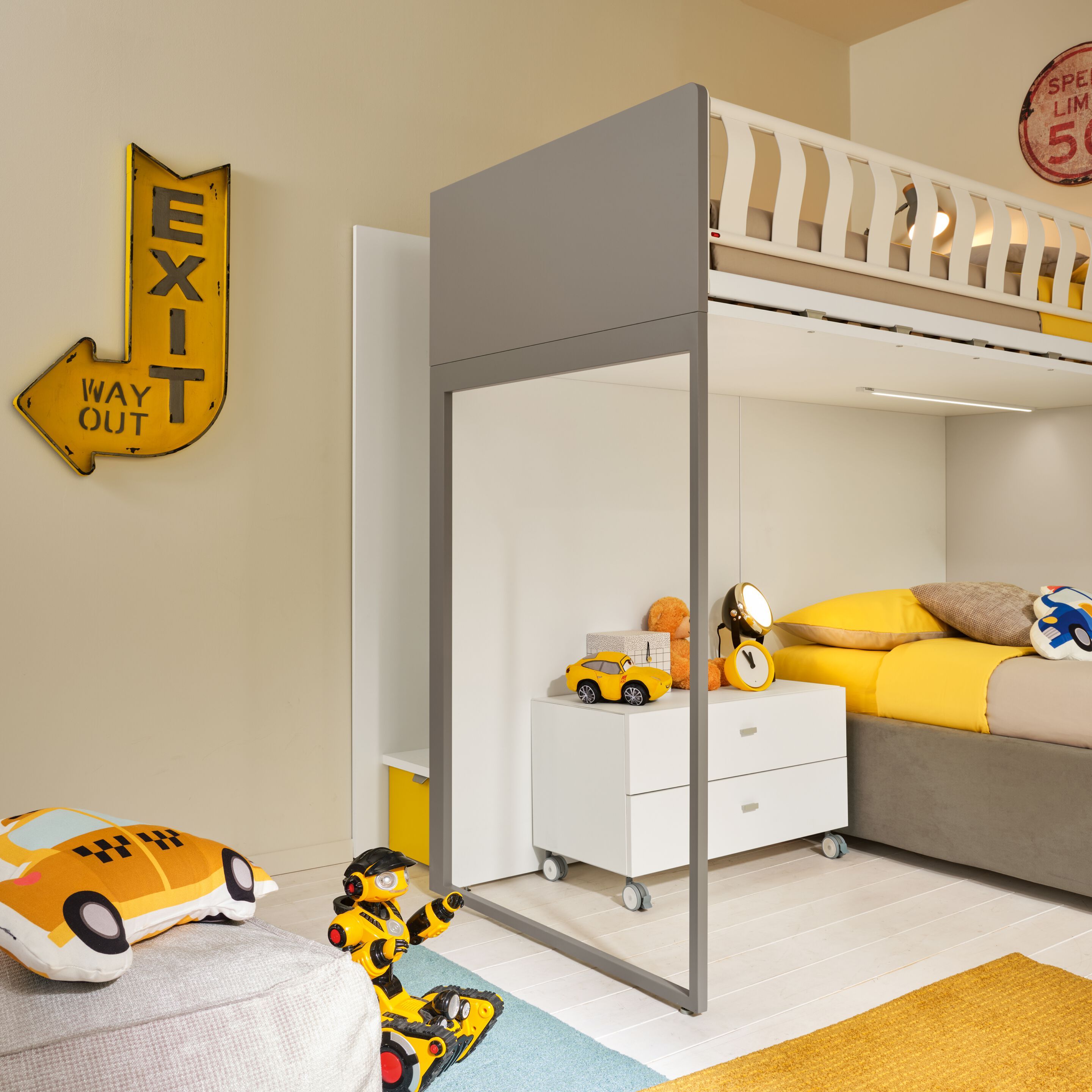 Композиция с концепцией мезонина Moretti Compact KC507 ARCH-00023699 - Вид №4