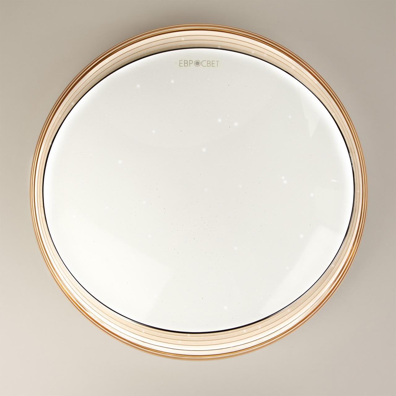 Потолочный светодиодный светильник Eurosvet Universal 40008/1 LED кофе EUROSVET UNIVERSAL 202712 Белый - Вид №3