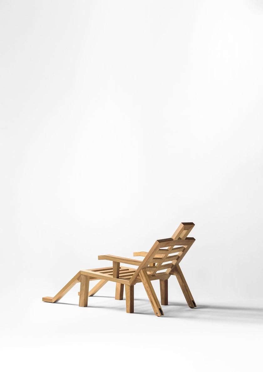 BD Barcelona Design Шезлонг Iroko с подлокотниками sun-id-1492879 - Вид №1
