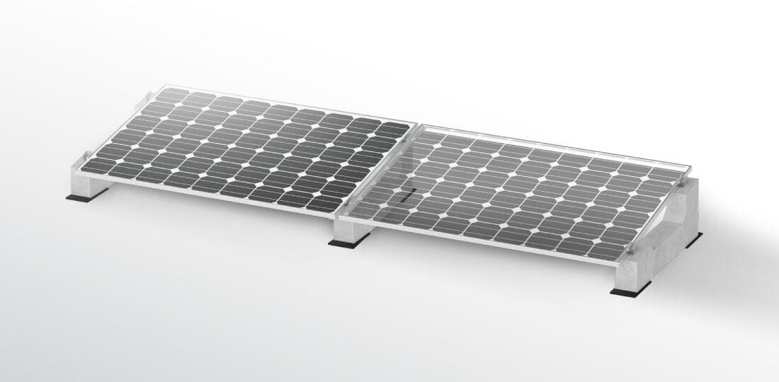 Поддержка фотоэлектрической системы Sun Ballast ZAVORRA 20° ARCH-00083749 - Вид №3
