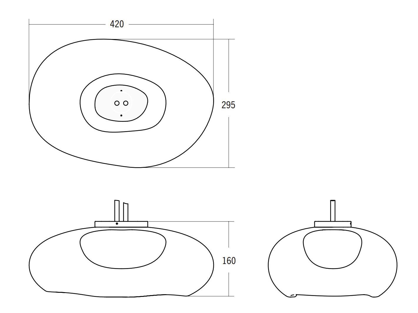 Стеклянный светодиодный подвесной светильник ADesignStudio Alchemy ARCH-00057961 - Вид №3