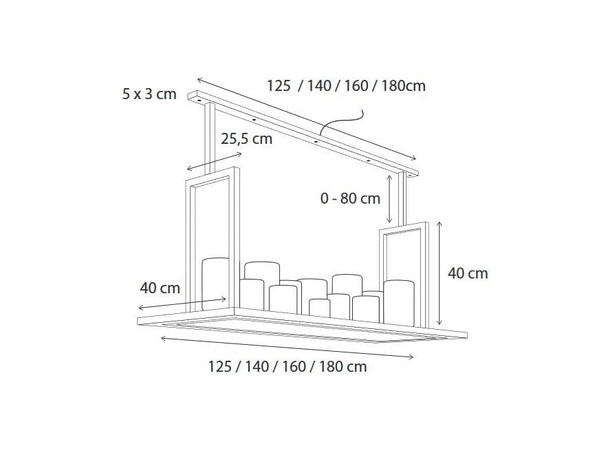Латунный подвесной светильник Authentage Lighting Bellefeu ARCH-00001656