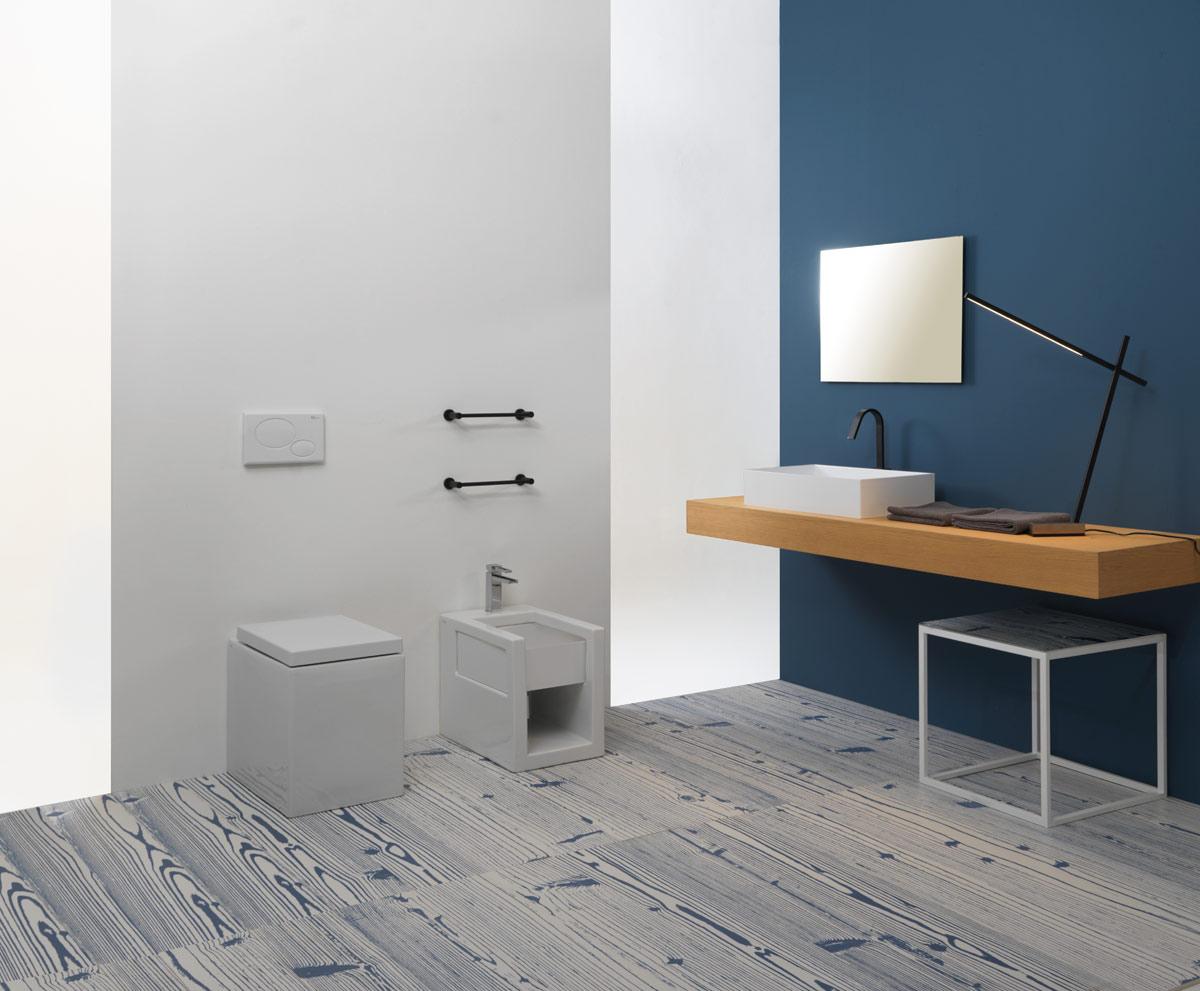 BXWC012 Напольный унитаз приставной GSG CERAMIC BOX - Вид №4