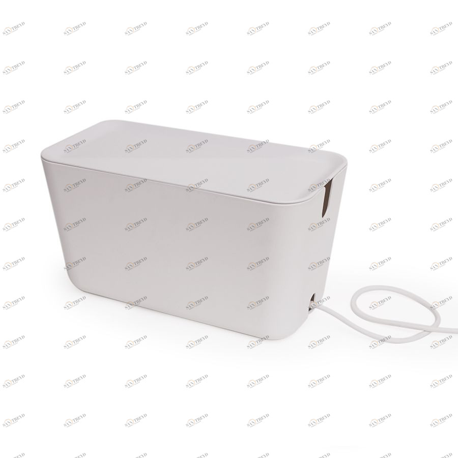 Органайзер для проводов CableBox большой белый Bosign 240109