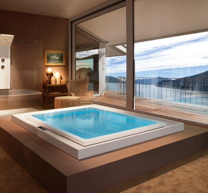 Gruppo Treesse Прямоугольный встроенный пейзажный бассейн Treesse ghost sun-id-1384729 - Вид №1