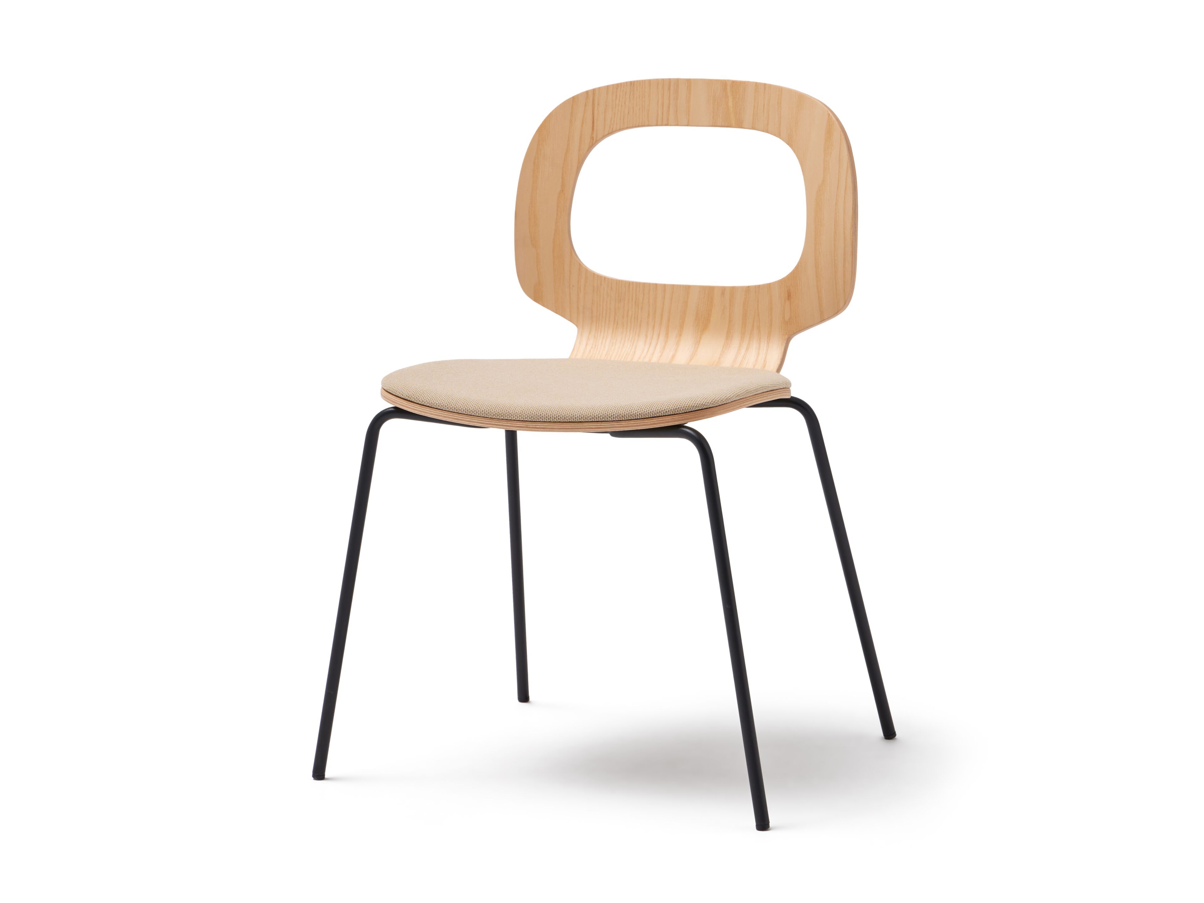 Стул из ясеня с мягким сиденьем Blasco&Vila Halo ARCH-00089848 - Вид №8