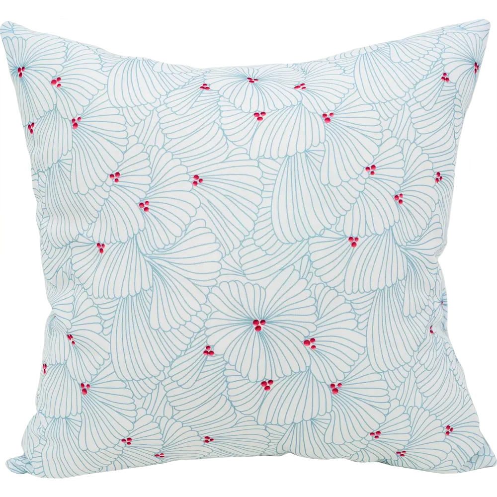 Подушка «Шарм Узоры», 40х40 см, цвет белый SEASONS STLM-2045600