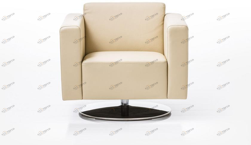 brühl Поворотное кожаное кресло с подлокотниками sun-id-1377848