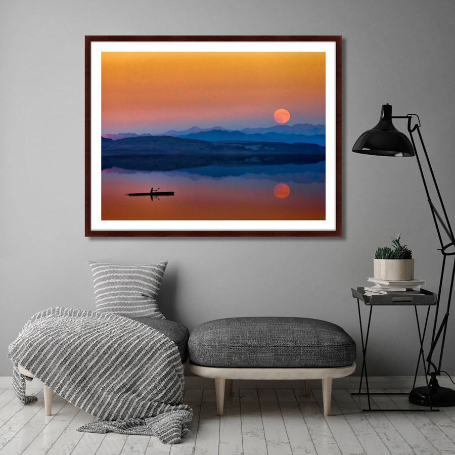 Картина: Dawn dusk КАРТИНЫ В КВАРТИРУ  264753 Разноцветный  - Вид №2