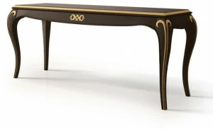 Carpanese Home Прямоугольная деревянная консоль Heritage 6133