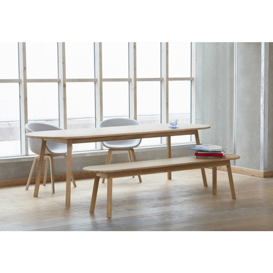 Стул AAC22 мягкий, белый со светлыми матовыми ножками Hay 222621130 - Вид №3