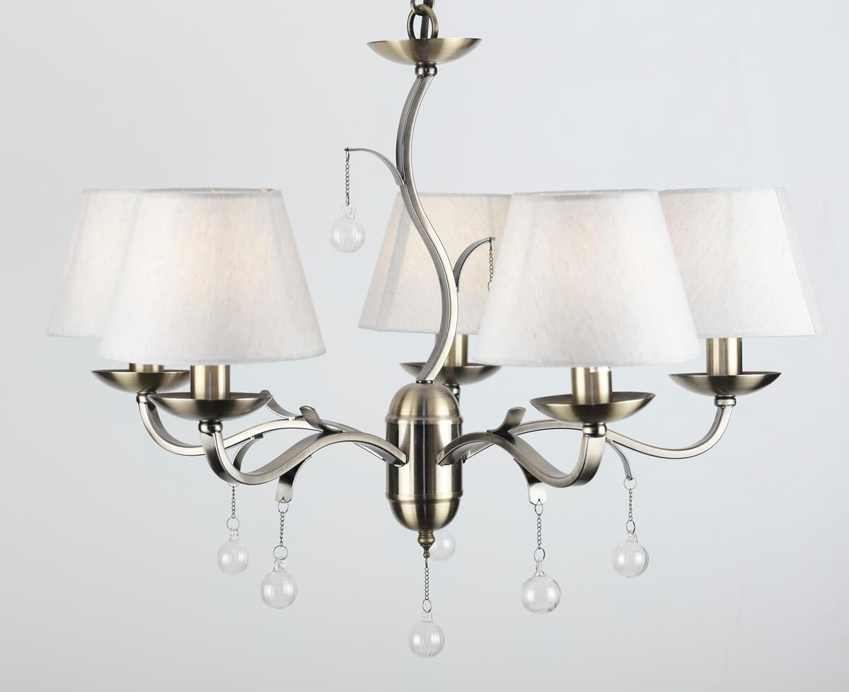 Подвесная люстра Rivoli Аroma 2039-205 RIVOLI AROMA 337164 Бронза;белый  - Вид №2