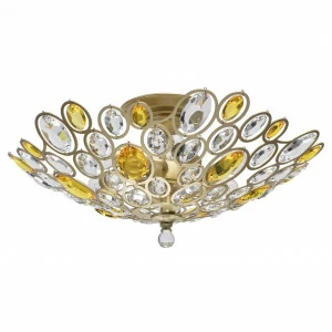 Потолочный светильник MW-Light Лаура 345012806 MW-LIGHT ЛАУРА 276999 Золото;прозрачный