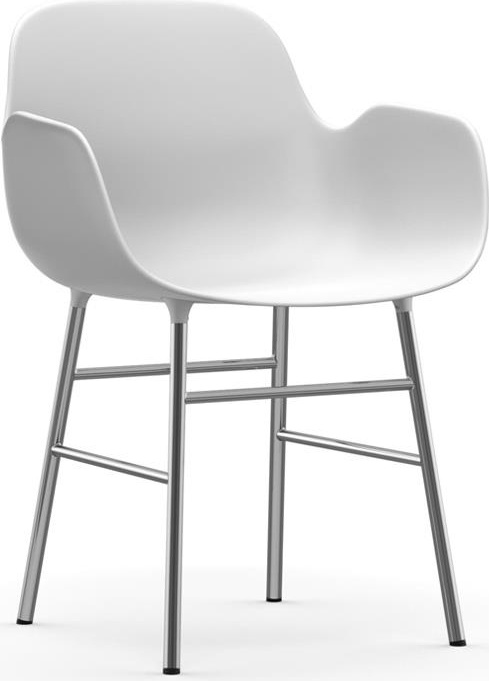 603150 Кресло Chrome White Normann Copenhagen Form