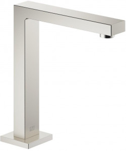 13721980-06 Излив для умывальника вертикальный без сливного гарнитура - платина матовая Dornbracht Symetrics