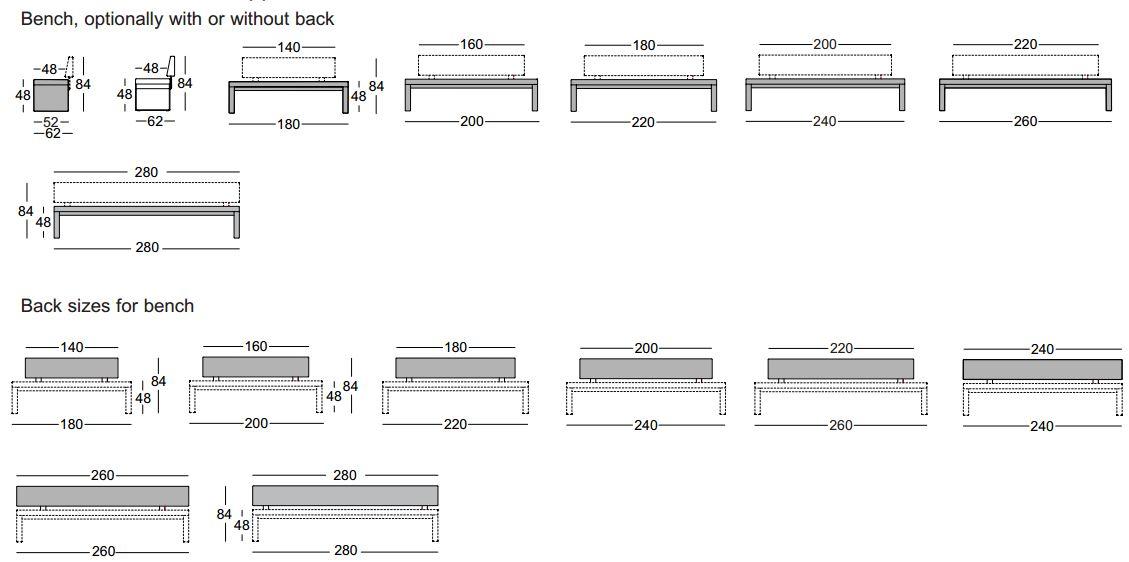 Rolf Benz Модульная кожаная скамейка со спинкой Rolf benz 620 sun-id-1356552 - Вид №6