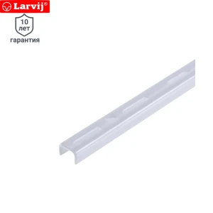 Направляющая однорядная Larvij 150 см 55 кг/20 см цвет белый 10294102 STLM-2140898
