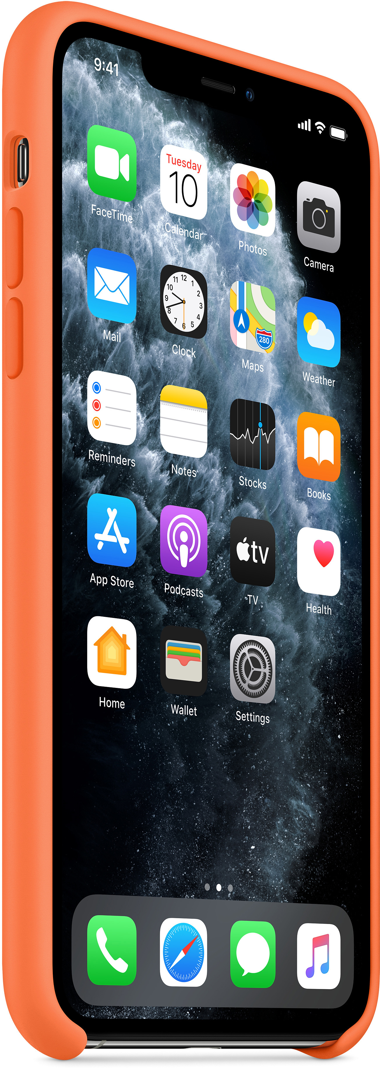 MY112ZM/A Iphone 11 pro max silicone case - vitamin c Apple Santreyd  - Вид №4