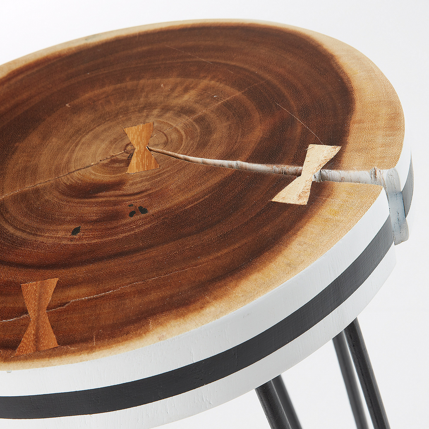 032590 Табурет Farley золотой La Forma Faye  - Вид №3