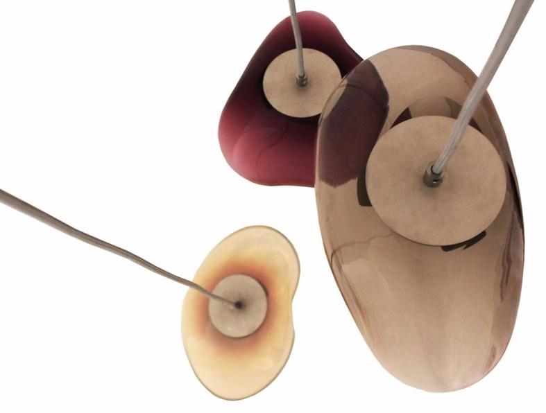 ELOA Подвесной светильник с прямым светом ручной работы из дутого стекла Planetoide sun-id-1426956 - Вид №7