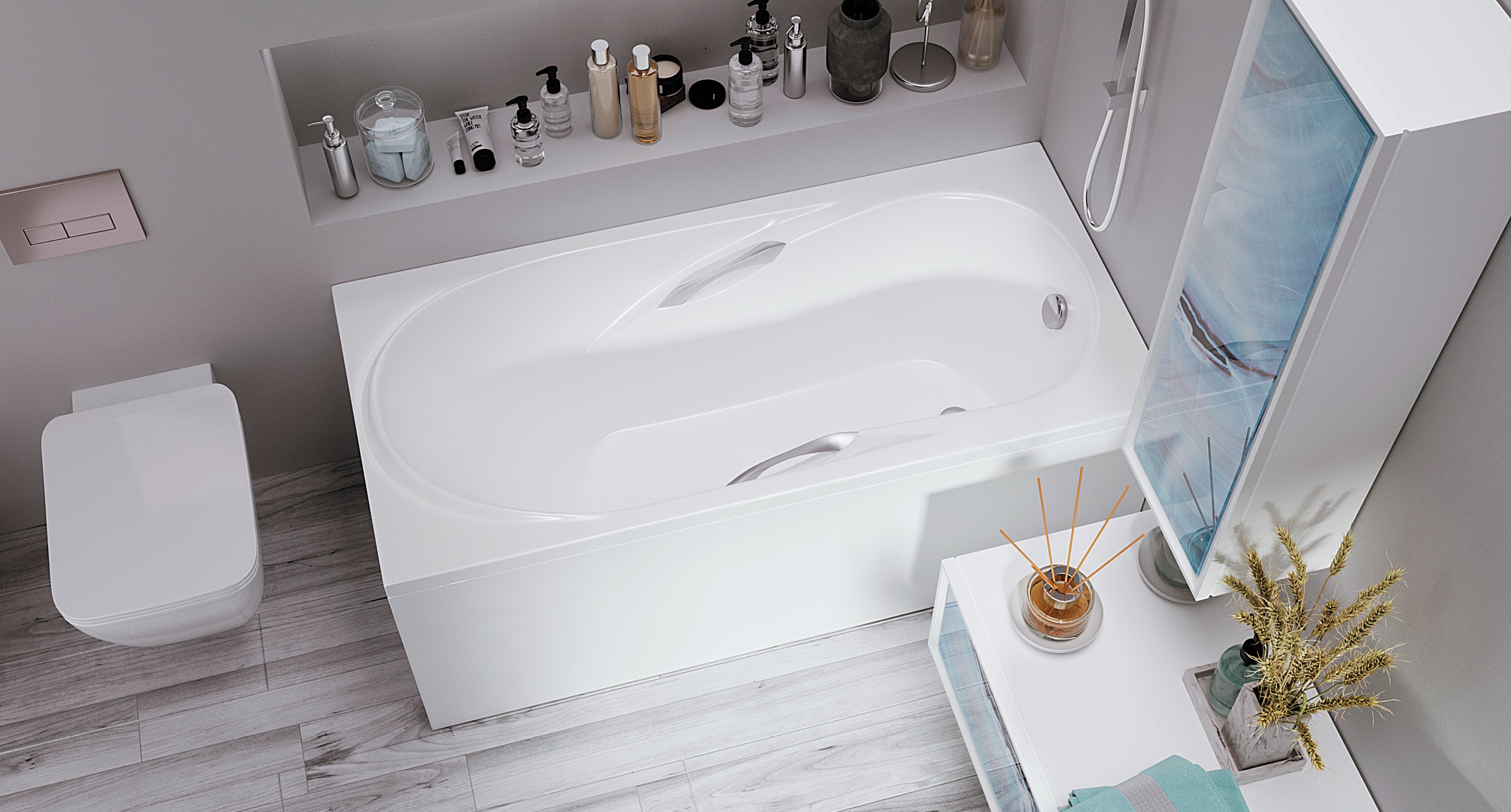 У06021 Ванна 1Marka MEDEA 150x70 1 Marka MEDEA - Вид №1