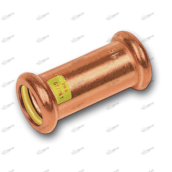 110270S54 SANHA 10270S пресс-фитинг газ, медь, муфта подвижная ВПр-ВПр 54 мм 