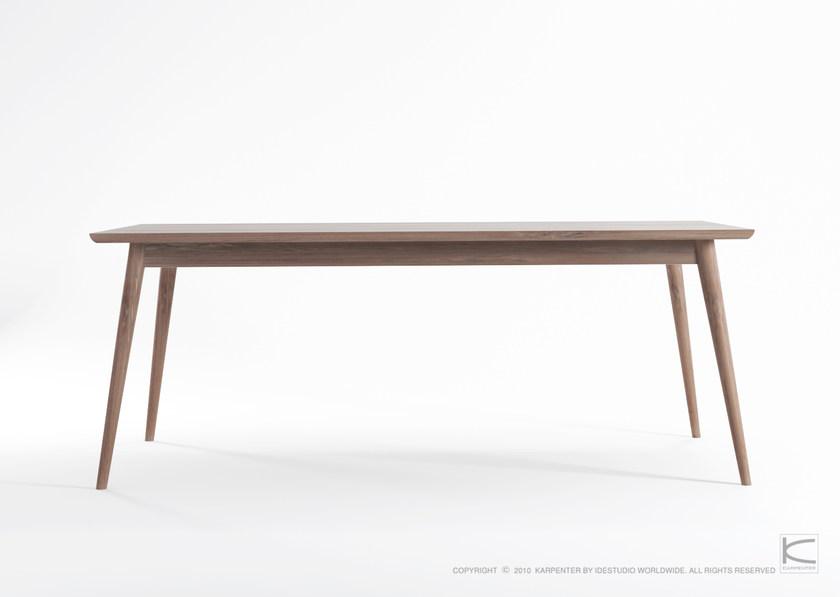 KARPENTER Садовый стол из тикового дерева в скандинавском стиле Vintage outdoor Vo03-t - Вид №1