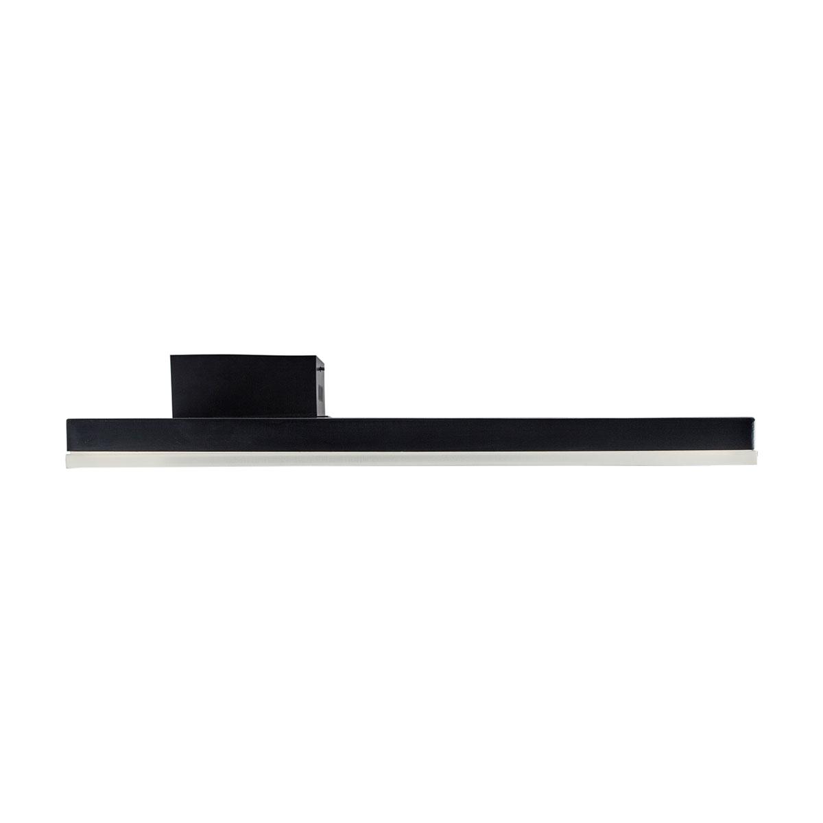 Потолочный светодиодный светильник IDLamp Sevilia 407/1PF-LEDBlack IDLAMP SEVILIA 203167 Белый;черный;черно-белый  - Вид №3